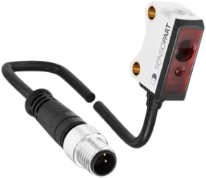 FT 10-RLH-PNSL-KM3 | Laser proximity switch with background suppression