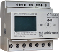 fp001001_gridxense_professional_ll3-100a_kwh-meter_directe_meting_voorzijde_met_aansluitingen