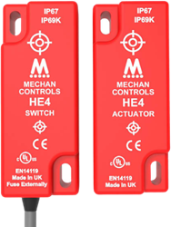 HE4-21-DC-03M | Non Contact Safety Switches
