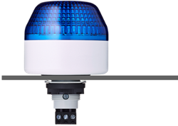 IBL 802 105 405 | Steady Beacon, 24 VAC/DC, IP65, blue, panel mount, LED