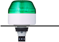 IBL 802 106 405 | Steady Beacon, 24 VAC/DC, IP65, green, panel mount, LED