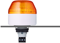 IBL 802 101 313 | Steady Beacon, 230 VAC, IP65, orange, panel mount, LED