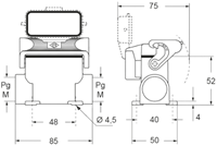 ilme-mzp-15-ls25-metalen-behuizing-met-1-vergrendeling-afm
