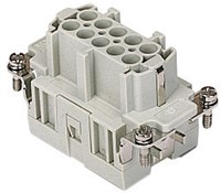 CCEF 10 | Female Insert, Size 57.27, 10P+PE, Crimp, 16A, 500V