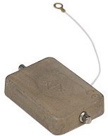 CHCS 06 L | Protection Cover, Size 44.27, EMC Alu, 2 Pegs, Eyelet