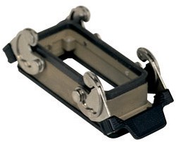 CHIS 16 | Bulkhead Mounting Housing, Size 77.27, EMC Alu, 2 Levers