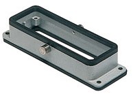 CHI 24 YC | Bulkhead Mounting Housing, Size 104.27, Central Lever Alu, 2 Pegs