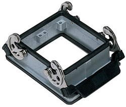 CHI 32 | Bulkhead Mounting Housing, Size 77.62, Alu, 2 Levers