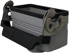 CHV 10 LG | Coupling Housing, Size 57.27, Alu, 1 lever, 1xPG16 straight