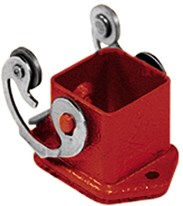 CKAXR 03 I | Bulkhead Mounting Housing, Size 21.21, 180°C Zinc, 1 Lever Stainless Steel