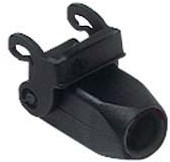 CK 03 VGNS | Coupling Housing, Size 21.21, Plastic, 1 lever, 1xPG11 straight, Black