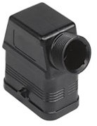 CQ 08 VA | Hood, Size 32.13, Plastic, 2 pegs, 1xPG16 side outside