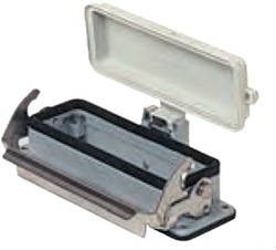 CVI 06 LS | Bulkhead Mounting Housing, Size 44.27, V-Type Alu, 1 Lever, metal cover