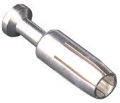 CXFA 10 | Female Contact, 10mm², Silver, Crimp, 40A, Series CX