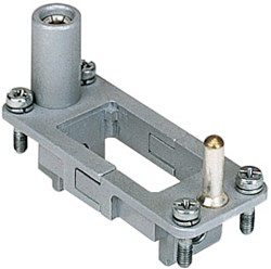 CX 01 T | Frame, Size 49.16, MIXO Steel Zinc Plated, For 1 MU, With PE-Connection