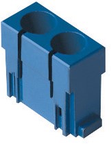 CX 02 P | Adaptor, MIXO, 1MU, 2P, Pneumatic, For CX P Contact