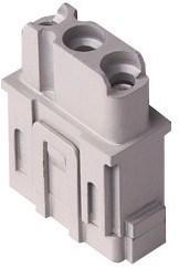 CX 03 4BF | Female Insert, MIXO, 1MU, 3P, Crimp, 40A, 500V