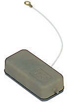 CZCS 15 L | Protection Cover, Size 49.16, EMC Alu, 2 Pegs, Eyelet