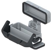 CZI 25 LS | Bulkhead Mounting Housing, Size 66.16, Alu, 1 Lever, metal cover