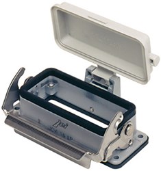 JCVI 24 LP | Bulkhead Mounting Housing, Size 104.27, JEI Alu, 1 lever, Cover