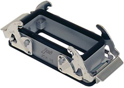 JCVI 10 | Bulkhead Mounting Housing, Size 57.27, JEI Alu, 2 Levers