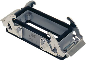 JCVI 24 | Bulkhead Mounting Housing, Size 104.27, JEI Alu, 2 Levers