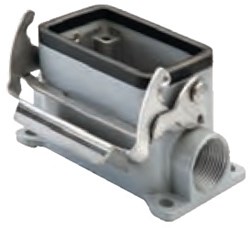 M7AP 06 L240 | Surface Mounting Housing, High, Size 44.27, IP67 Alu, 1 Lever, 2xM40 side