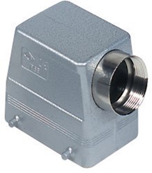 MAO 50.25 | Hood, High, Size 66.40, Alu, 4 Pegs, 1xM25 side