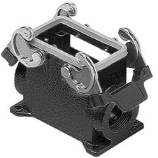MAPW 10.32 | Surface Mounting Housing, High, Size 57.27, W-Type Alu, 2 Levers, 1xM32 side