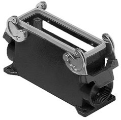 MAPW 24.32 | Surface Mounting Housing, High, Size 104.27, W-Type Alu, 2 Levers, 1xM32 side