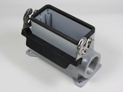 MAP 24 L32 | Surface Mounting Housing, High, Size 104.27, Alu, 1 Lever, 1xM32 side