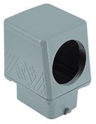 MBO 06 L50 | Hood, Size 44.27, Big Alu, 2 Pegs, 1xM50 side, Extended Terminal Compartment