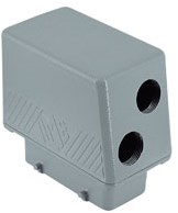 MBO 16.225 | Hood, Size 77.27, Big Alu, 4 Pegs, 2xM25  side, Extended Terminal Compartment