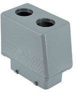 MBV 16.232 | Hood, Size 77.27, Big Alu, 4 Pegs, 2xM32 Top, Extended Terminal Compartment