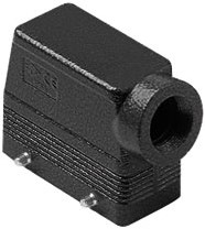 MHOW 16.25 | Hood, Size 77.27, W-Type Alu, 4 Pegs, 1xM25 side