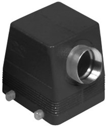 MHOW 32.40 | Hood, Size 77.62, W-Type Alu, 4 Pegs, 1xM40 side