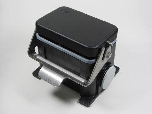 MHPW 48 LS40 | Surface Mounting Housing, Size 104.62, W-Type Alu, 1 Lever, 1xM40 side, metal cover