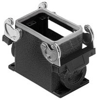 MHPW 50.32 | Surface Mounting Housing, Size 66.40, W-Type Alu, 2 Levers, 1xM32 side