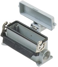 MHP 24 LS25 | Surface Mounting Housing, Size 104.27, Alu, 1 Lever, 1xM25 side, metal cover