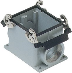 MHP 32.240 | Surface Mounting Housing, Size 77.62, Alu, 2 Levers, 2xM40 side