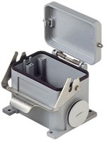 MHP 48 LS50 | Surface Mounting Housing, Size 104.62, Alu, 1 Lever, 2Xm50 side, metal cover