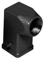 MKAW VA20 | Hood, Angled, Size 21.21, W-Type Zinc, 2 Pegs, 1xM20 side