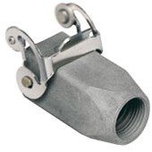 MKAXS VG20 | Coupling Housing, Size 21.21, EMC Zinc, 1 Lever Stainless Steel, 1xM20 Top
