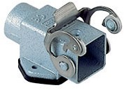 CKAX 03 IAPS | Bulkhead Mounting Housing, side, Size 21.21, zinc, 1 Lever  RVS, 1xPG11 side