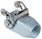 CKAX 03 VGS | Coupling Housing, Size 21.21, zinc, 1 Lever  RVS, 1xPG11 straight