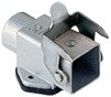 MKA IAP20 | Bulkhead Mounting Housing, Angled, Size 21.21, Zinc, 1 Rigid Lever Steel, 1xM20 side