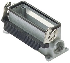 MMP 16 L225 | Bulkhead Mounting Housing, Size 104.27, 830V Alu, 1 lever, 2xM25 side