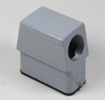 MZFO 15 L25 | Hood, High, Size 49.16, Alu, 2 Pegs, 1xM25 side, No Adaptor