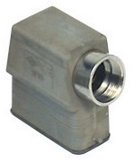 MZOS 15 L25 | Hood, Size 49.16, EMC Alu, 2 Pegs, 1xM25 side