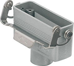 CZV 25 LG | Coupling Housing, Size 66.16, Alu, 1 lever, 1xPG16 straight